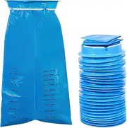 MondenUZ 10/50 Pcs Sick Bags 1000ml Emesis Bags Car Sickness Bag Portable Vomit Bags Travel Nausea Bags with Snap Barf Bags for Kids Car Motion Sickness Airsick Sickness and Pregnant Women(10PCS)