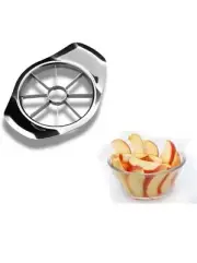 Stainless Steel Apple Slicer 8-Blade, Stainless Steel Apple Cutter