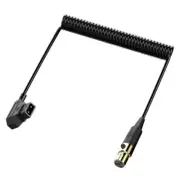 Precise Crafted D Tap to MiniXLR 4Pin Cable for Continuous Power Supply