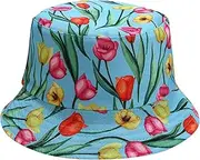 [Generic] Unisex Fisherman Hat Fisherman's Hat 3D Printed Pattern Tie Dye Double Basin Hat Outdoor Visor Bucket Hat Man