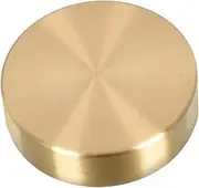 Artistic Brass Ruler Round Paperweight for Home Decor Calligraphy Paperweight Solid Brass Craftsmanship Easy to Clean