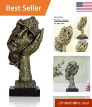 Abstract Desk Decorations - Creative Thinker Statue for Home Living Room Decor
