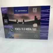 Motorola PCMCIA 28.8 Modem / Fax with Cellular and Paging Connectivity Sealed