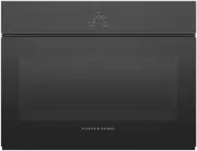 Fisher & Paykel 60cm Series 9 Minimal Compact Combi-Steam Oven - Black