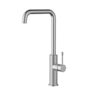 Ikon Linie Brushed Nickel/Matt Black/Gunmetal Grey/Brushed Gold Solid Brass Squareneck Sink Mixer