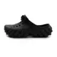 Crocs 卡駱馳 黑色 Echo 波波克駱格 厚底 涼拖鞋 男款 B3849【新竹皇家207937-001】