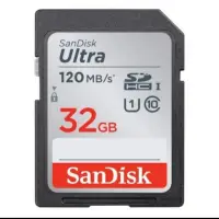 在飛比找蝦皮購物優惠-閃迪 32GB SD 卡 Ultra SDHC UHS-I 