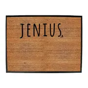Jenius - Funny Novelty Doormat Man Cave Floor mat