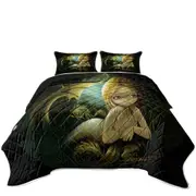 Dark Fantasy Art Mermaid a Certain Slant Of Light Coverlet