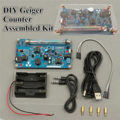 Assembled Geiger Counter Kit Nuclear Radiation Detector Beta Gamma Ray Arduino