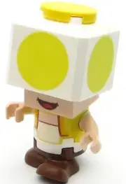 LEGO Super Mario Minifigure Yellow Toad (Genuine)