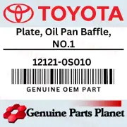 OEM GENUINE TOYOTA SEQUOIA 2007-2022 Plate, Oil Pan Baffle, NO.1 - 12121-0S010