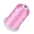 Simthread Embroidery Thread 5500 Yards Pink 085 40wt 100% Polyester for Broth...