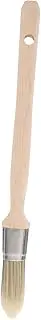 LALAFINA Trim Paint Brush Edger Tool with Comfortable Wooden Handle for for Touch Ups and Wall Edging Versatile Painting Brush for Corners and Crevices