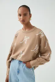 Liza Logo Knit Jumper