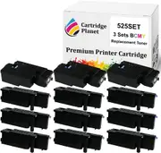 3 Sets BCMY Compatible Toner Cartridge for Dell (2,000/1,400 (B/CMY) Pages) for Dell E525 E525w