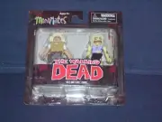 Minimates Dale and Female Zombie Series 1 Walking Dead NIB