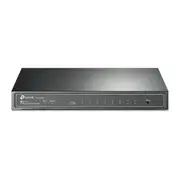 TP-Link TL-SG2008 JetStream 8-Port Gigabit Smart Switch Port: 8 - Gigabit RJ45 Ports: Desktop Steel Case Static Routing Omada