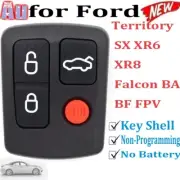 Remote Key Shell Fob Suitable for Ford Territory SX XR6 XR8 Falcon BA BF FPV 4B