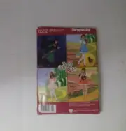 Simplicity Sewing Pattern The Wizard Of Oz Costume Women 8-16 Uncut #0552
