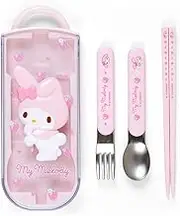 Sanrio 013846 My Melody Lunch Trio Set with Relief