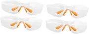 [CORHAD] Work Glasses 4pcs Safety Glasses Kids Snow Goggles Toddlers Eyewear Anti-Spittle Goggles Anti-Glasses Protective Goggles Work Outdoor