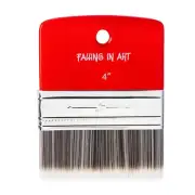 Flat Paddle Paint Brush Scale Brush for Oil and Acrylic Paints4 Inch