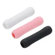 3pcs Pen Grip Silicone Case Silicone Ergonomic, White Black Pink