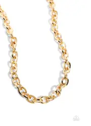 Paparazzi Industial Imitation Gold Necklace NWT