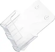 Gogogmee Magazine Holder for Office Plastic Brochure Holder Strong Wall Mounting