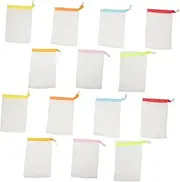 CRILSTYLEO 20pcs Net Soap for Soap Saver Foaming Durable Safe Material Random Color
