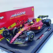 Ferrari F1-75 Yellow Livery Italian GP 2022 C.Leclerc Bburago 1/18 #BB-16811Y