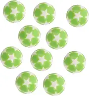 Toddmomy 10pcs Foosball Table Balls Replacement Soccer Balls for Standard Desktop Soccer Games Smooth Rolling Control for Recreation Playtime Activities