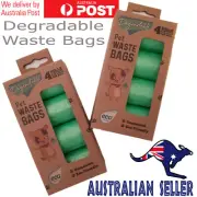 80 to 800 Degradable Poop Bags Bulk Waste Litter Pooper Scooper Pet Dog Cat Poo