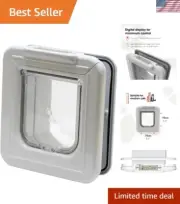 Elite Microchip Cat Flap W/ Timer Control