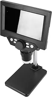 10MP Digital Microscope 5.5 Inches HD LCD LED Screen 1000X Increased Repair Welding Manual, Inches