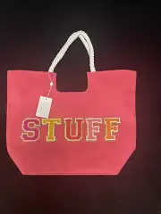 Mudpie Mud Pie Canvas Tote - Size O/S
