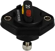 TOKIDNY Circuit Breaker Black Iron Plastic Circuit Breaker for Car Circuit Breaker for Boat Circuit Breaker for Auto