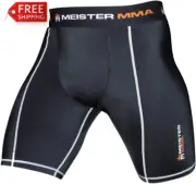 Meister MMA Compression Rush Fight Shorts W/Cup Pocket