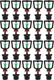 360° Hanging Rotating Refraction Nozzle Misting Sprayer Atomization Nozzle Irrigation Tool G1/2 Male Thread