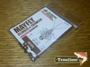 FLYMEN TUNGSTEN NYMPH HEAD MAYFLY CLINGER BROWN SMALL - NEW FLY TYING MATERIALS