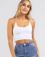 [Mooloola] Mooloola Women's Nate Top in White Size 8 8 White