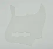 KAISH Clear 4 String J Bass Style Pickguard Bass Pick Guard Scratch Plate for USA/Mexico Jazz J Bass Transparent