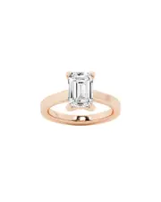 Lab Grown Diamonds 14K Rose Gold 3.00 ct. tw. Lab-Grown Diamond Solitaire Engagement Ring