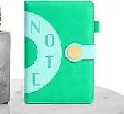 2026 Daily Planner Notebook - Schedule Planner Book | 365-Day Daily Leather Planner Academic Work Schedule Notebook | Portable Journal Academic Diary For College Nursing Business Offices Home