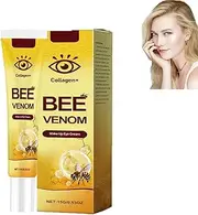 Collagen Eye Cream, Bee Venom Eye Cream, Bee Venom Under Eye Cream, Bee Venom Wake up Eye Cream, Bee Venom Eye Lifting Cream, Wrinkle Firming Under Eye Cream, Reduces Fine Lines (1pcs)