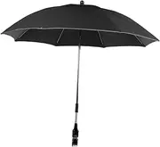 koolsoo Pram Parasol Stroller Accessories Universal Pram Parasol for Beach Chairs, Black