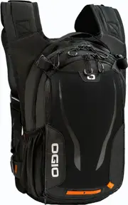 Ogio Safari D3O, hydration backpack , color: Black/Orange , size: 8 L / 2 L