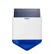 Outdoor Wireless Solar Solar siren Alarm System Strobe Flash Siren anti-tamper