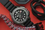 Orient M Force ISO Air Diver Automatic Watch Black Dial AC0L03B Made in Japan